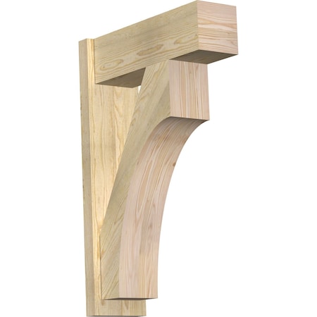 Ekena Millwork Westlake Block Rough Sawn Outlooker, Douglas Fir, 8"W x 24"D x 36"H OUT08X24X36WTL05RDF